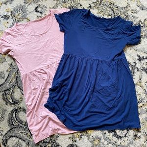 Maternity baby doll tops